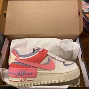 Nike Air Force 1 Shadows - Pink/Purple Size 8 Womens